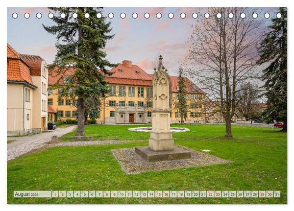 Produktbild: Arnstadt Impressionen (Tischkalender 2026 DIN A5 quer), CALVENDO Monatskalender