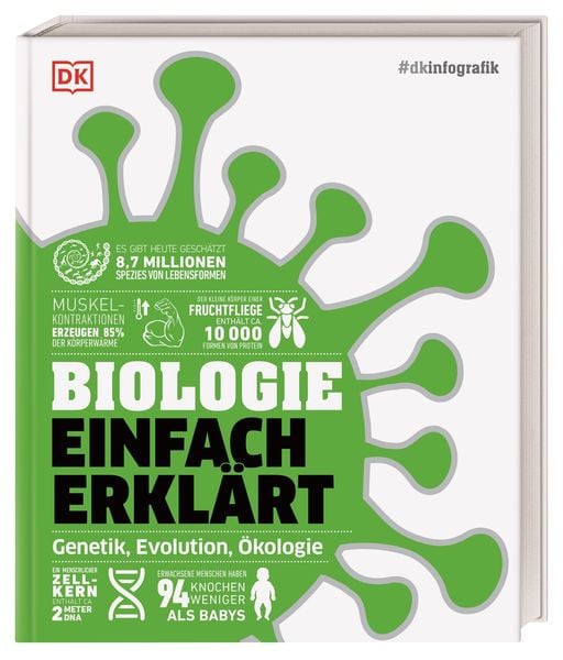 & dkinfografik. Biologie einfach erklärt, Gebundene Ausgabe von Jack Challoner,Tim Harris,Alina Ivan,Tom Jackson,Nicola Temple, DK Verlag Dorling