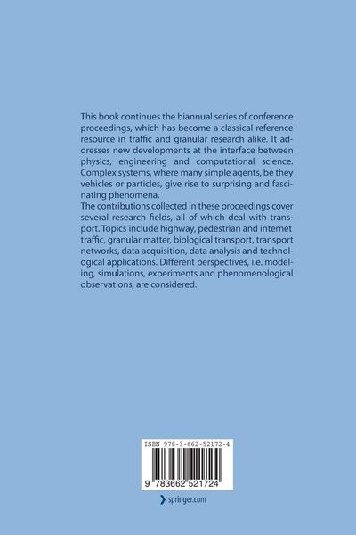 Produktbild: Traffic and Granular Flow '11