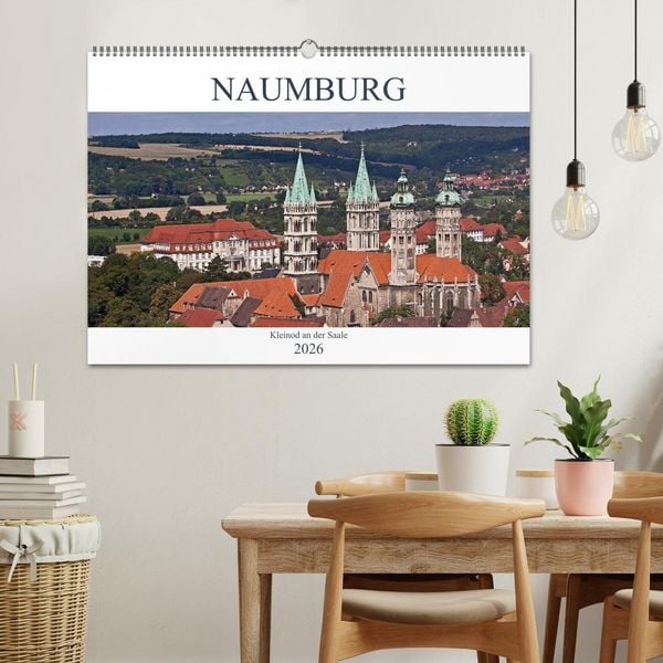 Produktbild: Naumburg - Kleinod an der Saale (Wandkalender 2026 DIN A2 quer), CALVENDO Monatskalender