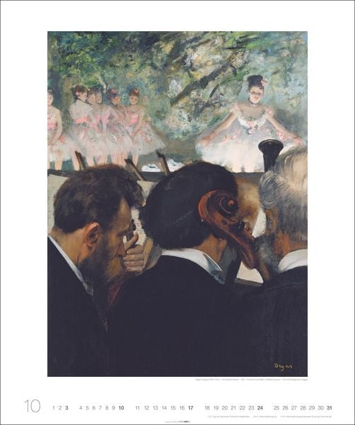 Produktbild: Allegro - Musik in der Kunst Kalender 2027 - Musik in der Kunst