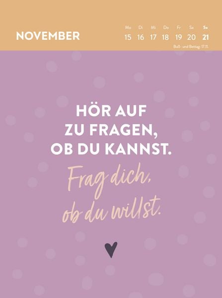 Produktbild: Wochenkalender 2027: Frauen sind gro&szlig;artig! Von perfekt war nie die Rede
