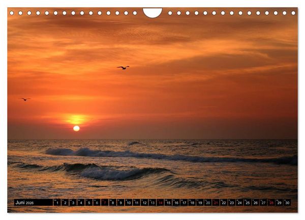 Produktbild: Urlaub in Warnem&uuml;nde (Wandkalender 2026 DIN A4 quer), CALVENDO Monatskalender