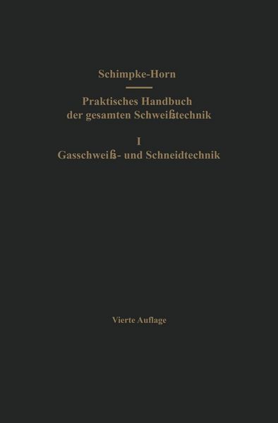 Produktbild: Praktisches Handbuch der gesamten Schwei&szlig;technik