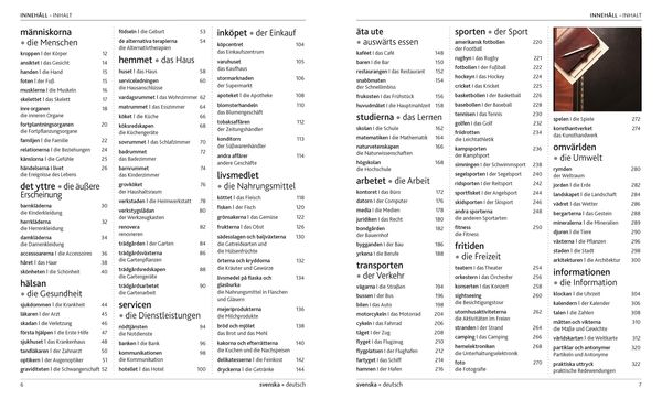 Visuelles Wörterbuch Schwedisch Deutsch' von '' - Buch - '978-3 