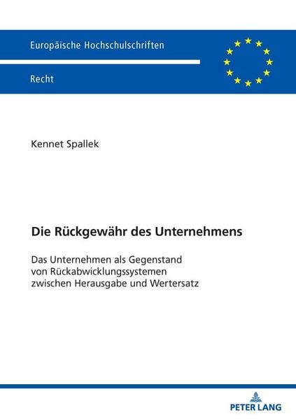 Produktbild: Die R&uuml;ckgew&auml;hr des Unternehmens