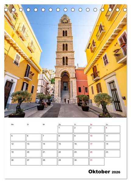 Produktbild: Gaeta Italien (Tischkalender 2026 DIN A5 hoch), CALVENDO Monatskalender