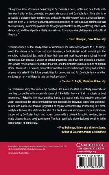 Produktbild: Confucian Democracy in East Asia
