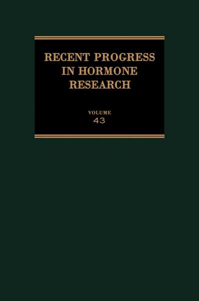 Produktbild: Recent Progress in Hormone Research
