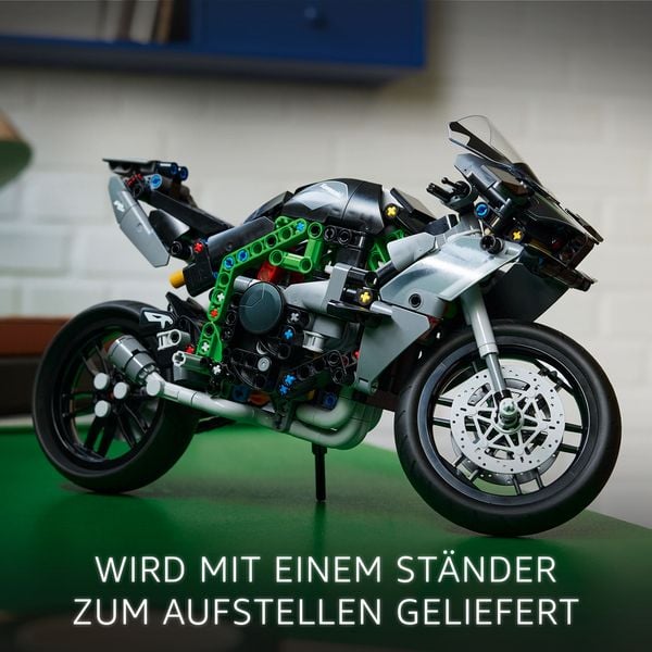 Produktbild: LEGO 42170 | Technic Kawasaki Ninja H2R Motorrad 42170, Geschenk f&uuml;r Kinder