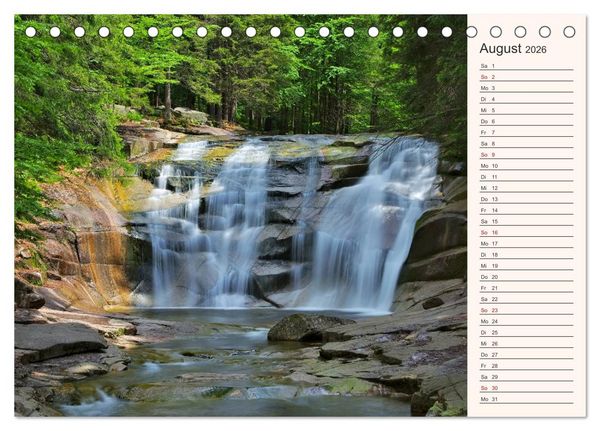 Produktbild: Riesengebirge - Zwischen Schlesien und B&ouml;hmen (Tischkalender 2026 DIN A5 quer), CALVENDO Monatskalender