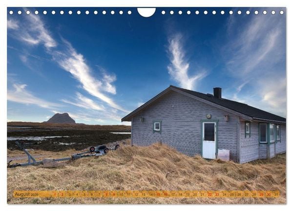 Produktbild: R&oslash;stlandet am Ende von Raum und Zeit (Wandkalender 2026 DIN A4 quer), CALVENDO Monatskalender
