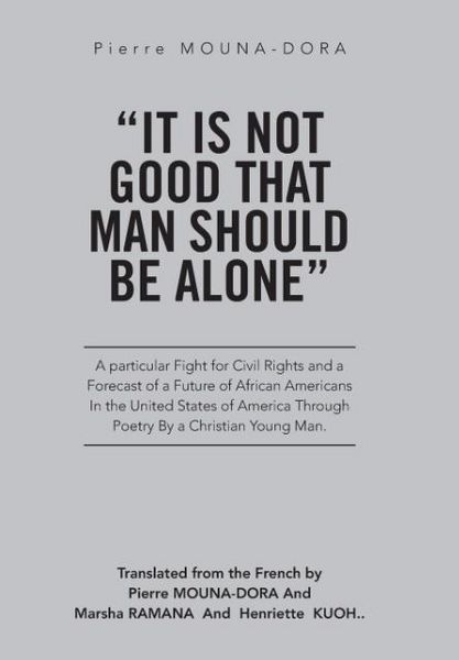 Produktbild: Mouna-Dora, P: "It Is Not Good That Man Should Be Alone"