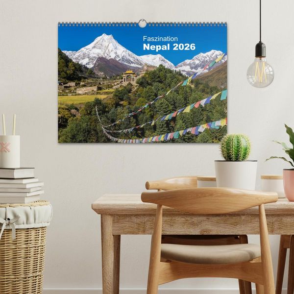 Produktbild: Faszination Nepal (Wandkalender 2026 DIN A3 quer), CALVENDO Monatskalender