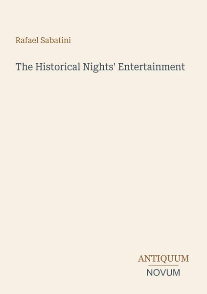Produktbild: The Historical Nights' Entertainment