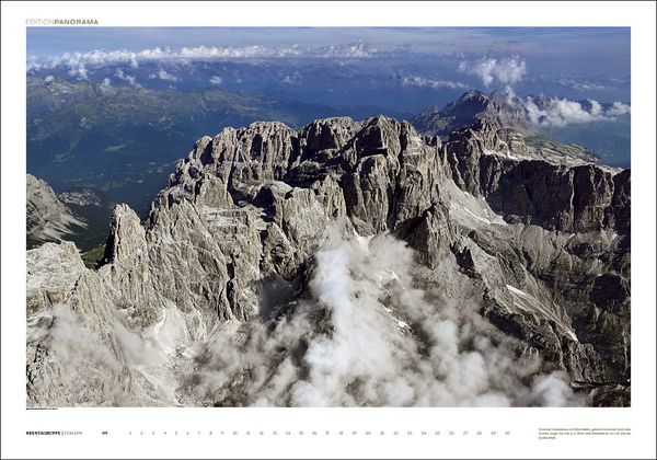 Produktbild: Die Alpen aus der Luft - Kalender immerw&auml;hrend