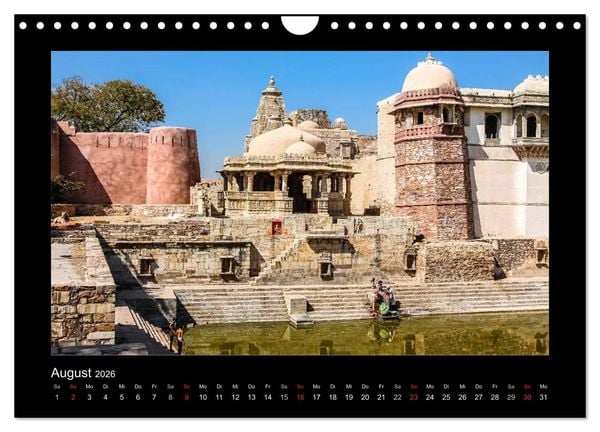 Produktbild: Willkommen in Indien 2026 (Wandkalender 2026 DIN A4 quer), CALVENDO Monatskalender