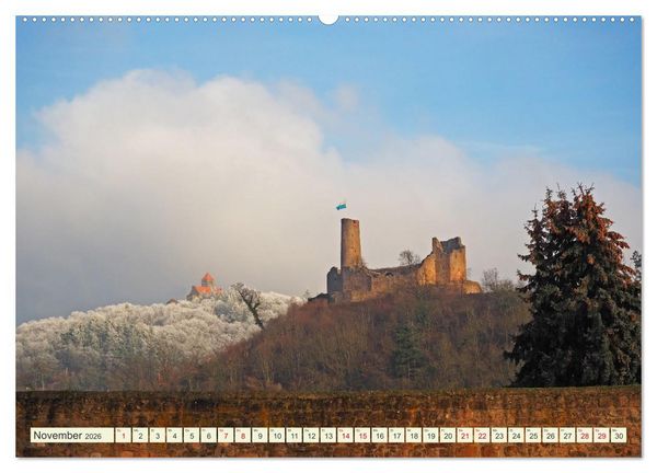 Produktbild: Weinheim erleben Schlosspark, Burgen und einladender Marktplatz (Wandkalender 2026 DIN A2 quer), CALVENDO Monatskalender