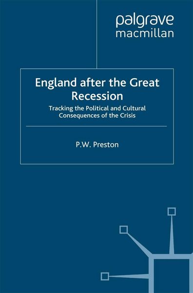 Produktbild: England after the Great Recession