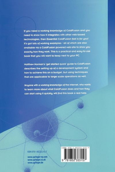 Produktbild: Essential ColdFusion fast