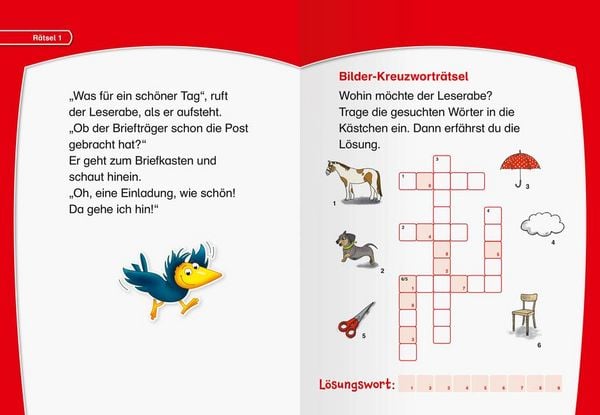 Produktbild: Leserabe R&auml;tselspa&szlig; - Krimir&auml;tsel zum Lesenlernen (1. Lesestufe)