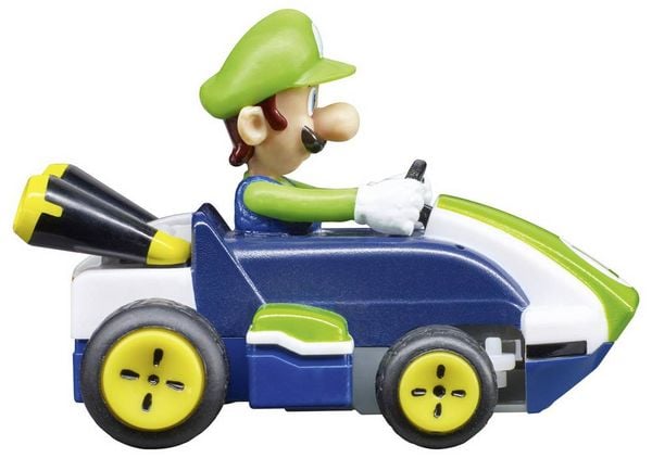 Produktbild: RC Mario Kart(TM) Mini RC, Luigi (Paperbox) 2,4GHz