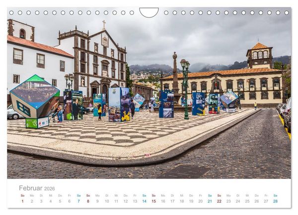 Produktbild: Funchal - Madeiras stolze Hauptstadt (Wandkalender 2026 DIN A4 quer), CALVENDO Monatskalender