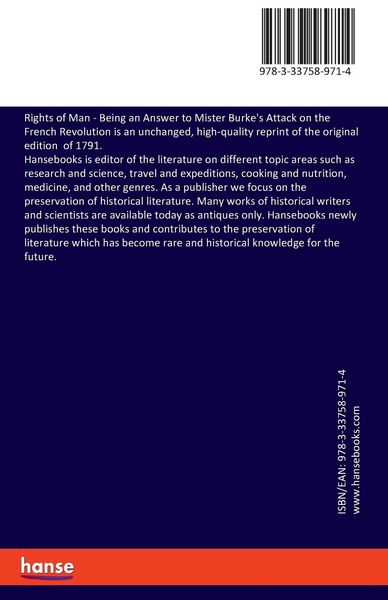 Produktbild: Rights of Man