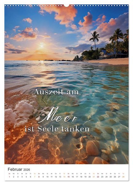 Produktbild: Meine Auszeit f&uuml;r die Seele (hochwertiger Premium Wandkalender 2026 DIN A2 hoch), Kunstdruck in Hochglanz
