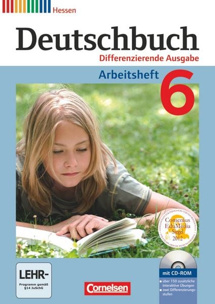 Deutschbuch 6. Schuljahr. Arbeitsheft mit Lösungen und Übungs-CD-ROM. Differenzierende Ausgabe Hessen, Taschenbuch von Friedrich Dick , Toka-Lena