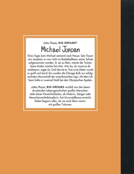 Produktbild: Michael Jordan &ndash; Little People, BIG DREAMS (Deutsche Ausgabe)
