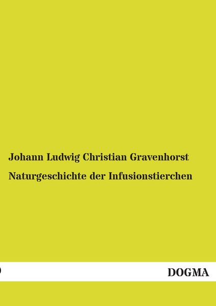 Produktbild: Naturgeschichte der Infusionstierchen
