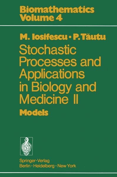 Produktbild: Stochastic processes and applications in biology and medicine II