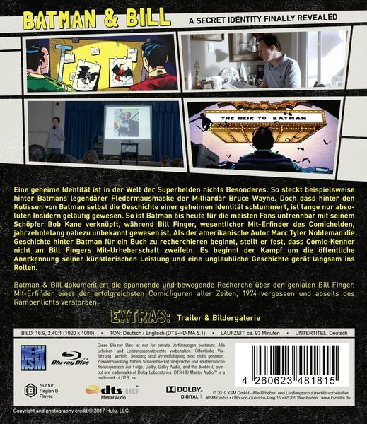Produktbild: Batman & Bill