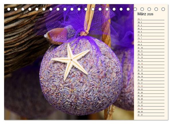 Produktbild: Lavendel (Tischkalender 2026 DIN A5 quer), CALVENDO Monatskalender