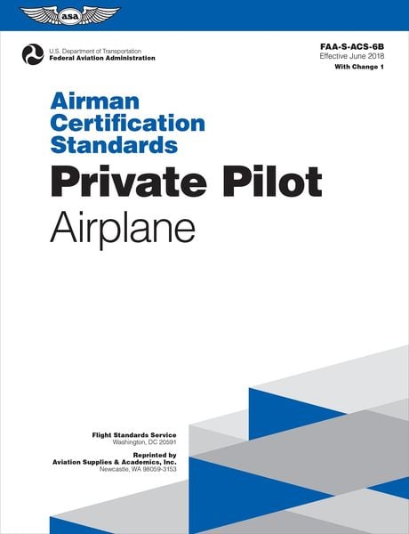 Produktbild: Airman Certification Standards: Private Pilot - Airplane