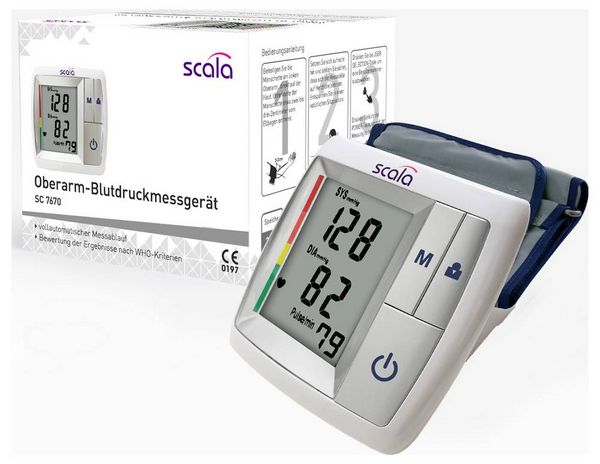Produktbild: Scala SC 7670 Oberarm Blutdruckmessger&auml;t 2497