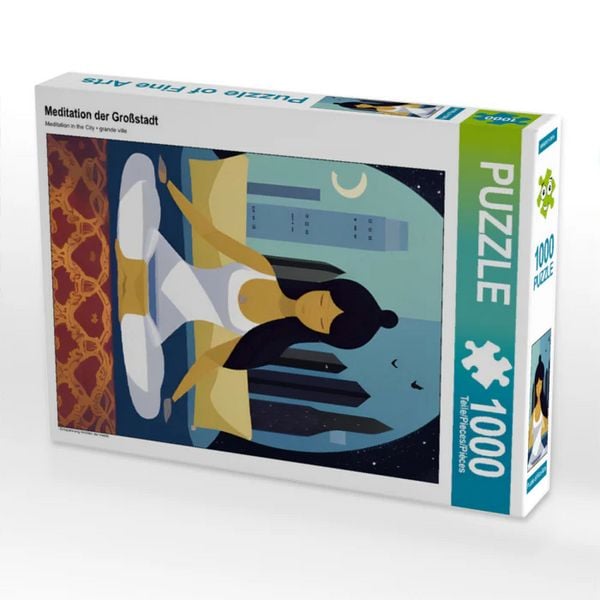 CALVENDO Puzzle Großstadt | 1000 Teile Lege-Größe 64x48cm Foto-Puzzle für glückliche Stunden