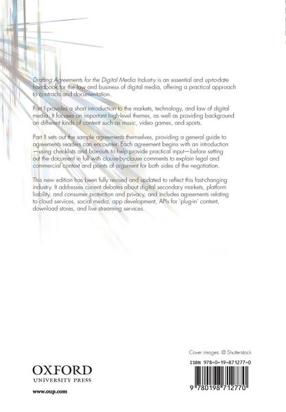 Produktbild: Drafting Agreements for the Digital Media Industry