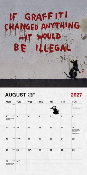 Produktbild: Banksy Kalender 2027