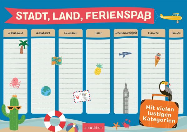 Produktbild: Stadt, Land, Ferienspa&szlig;