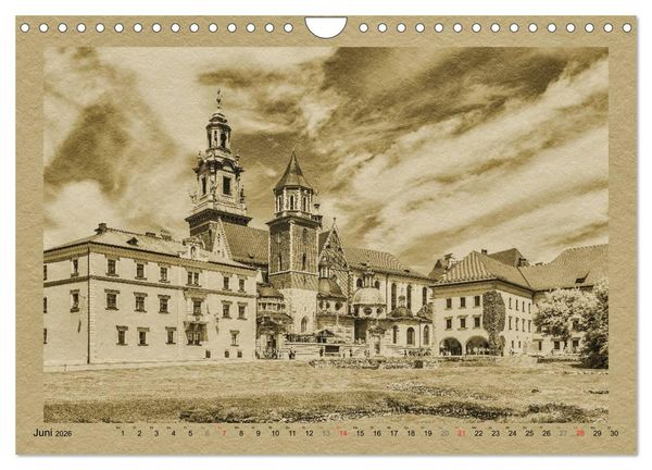 Produktbild: Polen &ndash; Ein Kalender im Zeitungsstil (Wandkalender 2026 DIN A4 quer), CALVENDO Monatskalender