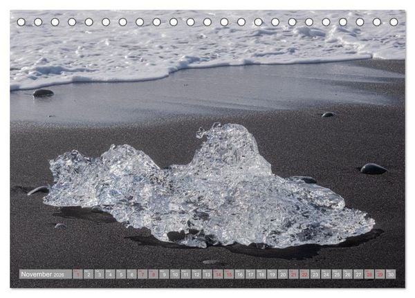 Produktbild: ICELAND pristine landscapes (Desk Calendar 2026 DIN A5 landscape), CALVENDO 12 Month DeskCalendar