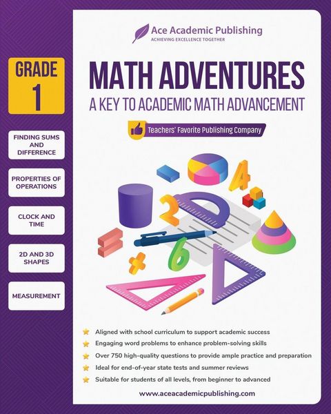 Produktbild: Math Adventures - Grade 1