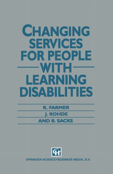 Produktbild: Changing Services for People with Learning Disabilities