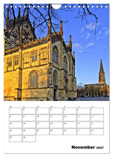 Produktbild: M&uuml;nster entdecken (Wandkalender 2027 DIN A4 hoch), CALVENDO Monatskalender