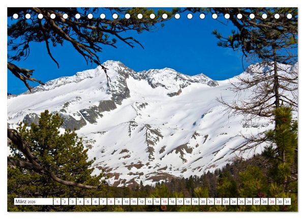 Produktbild: Das sch&ouml;ne Gasteinertal (Tischkalender 2026 DIN A5 quer), CALVENDO Monatskalender