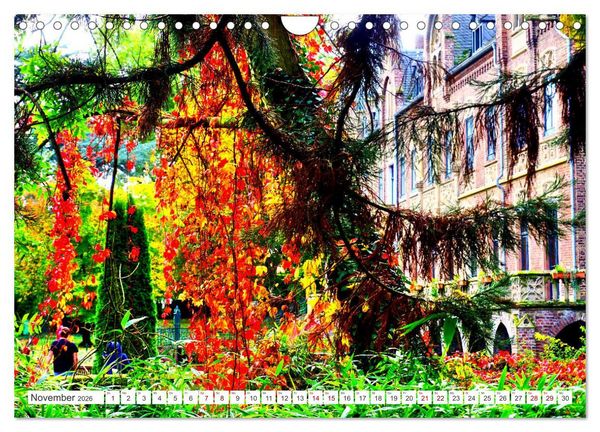 Produktbild: Gr&uuml;nes Paradies - Schlosspark Paffendorf (Wandkalender 2026 DIN A4 quer), CALVENDO Monatskalender