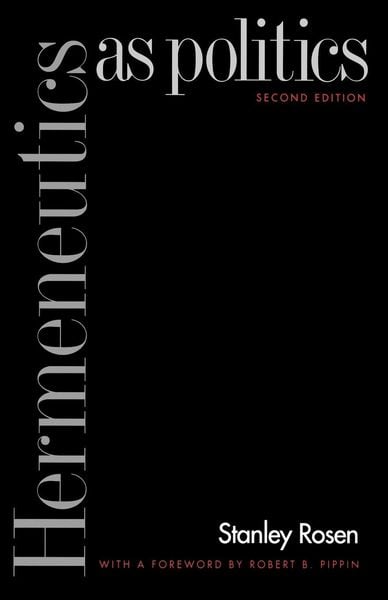 Produktbild: Hermeneutics as Politics
