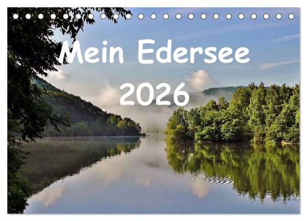 Produktbild: Mein Edersee 2026 (Tischkalender 2026 DIN A5 quer), CALVENDO Monatskalender